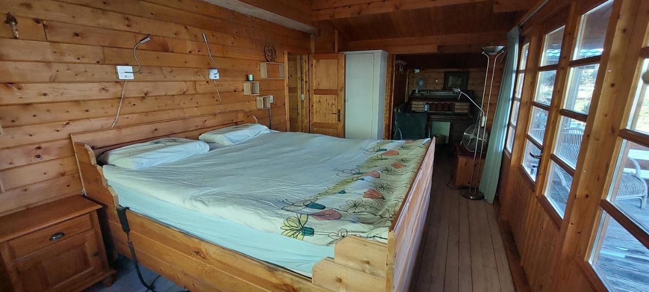 Ruime Romantische Blokhut Zwaanshoek Экстерьер фото